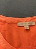 Skies Are Blue Orange Sleeveless Blouse Size S - photo 7