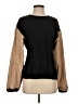 Zara Brown Long Sleeve Blouse Size S - photo 1