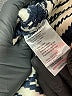 Glamorous 100% Cotton Chevron-herringbone Blue Jacket Size XS - photo 7