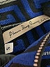 Pleasure Doing Business Graphic Blue Formal Skirt Size S - photo 4