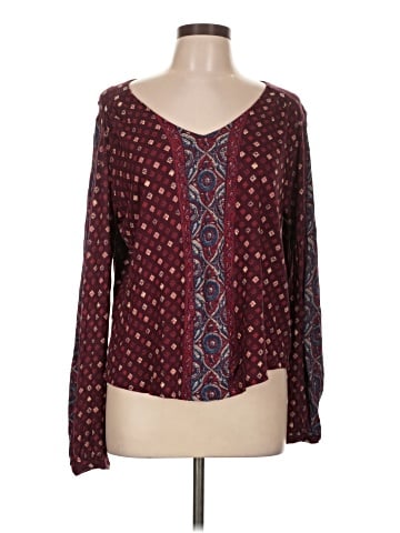 Lucky Brand Long Sleeve Blouse (view 1)