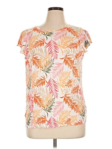 Ann Taylor LOFT Outlet Short Sleeve Top (view 1)