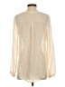 Lush 100% Polyester Ivory Long Sleeve Blouse Size S - photo 2