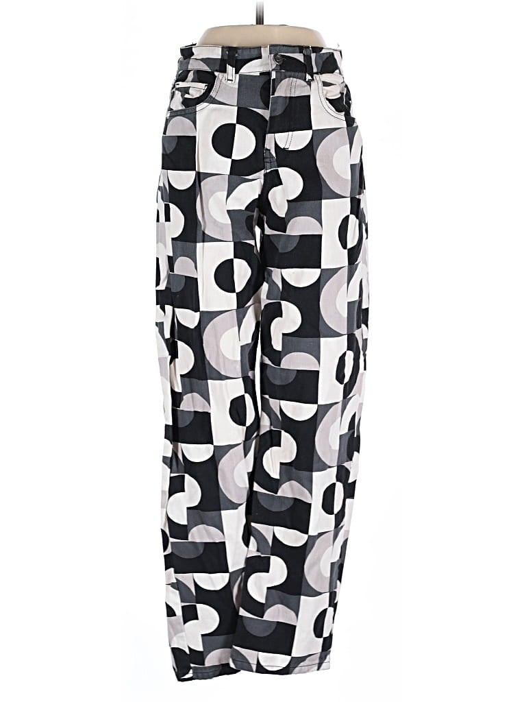 Pre-owned Motel Casual Pants In Silver