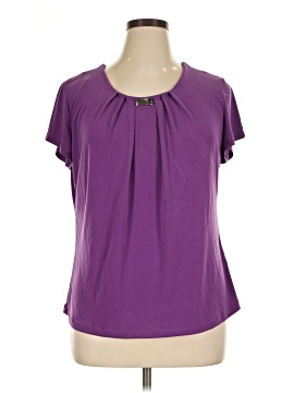 Ny Collection Short Sleeve Blouse