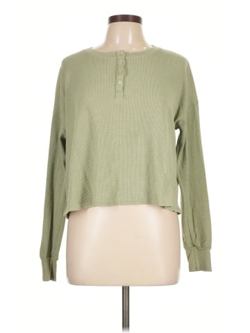 Sundry Long Sleeve Henley (view 1)