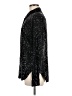 Halogen Metallic Black Long Sleeve Blouse Size M - photo 5