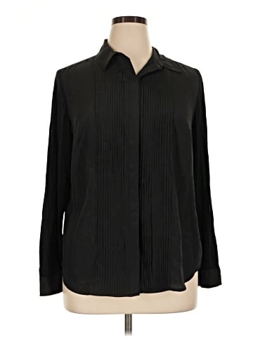 Jones New York Signature Long Sleeve Blouse (view 1)