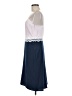 W by Worth Color Block Blue Casual Dress Size 8 - photo 5