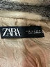 Zara Plaid Gray Coat Size M - photo 6