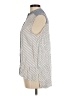 Aeropostale 100% Rayon Ivory Sleeveless Button-Down Shirt Size M - photo 5