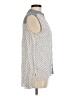 Aeropostale 100% Rayon Ivory Sleeveless Button-Down Shirt Size M - photo 4