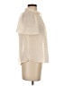Mine 100% Polyester Ivory Short Sleeve Blouse Size S - photo 4
