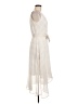 DKNY 100% Polyester Ivory Cocktail Dress Size 6 - photo 4