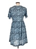 Lefties Print Blue Casual Dress Size L - photo 2