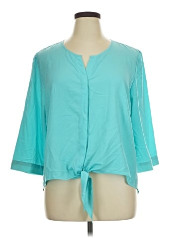 Chico's 3/4 Sleeve Blouse (view 1)