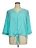 Chico's Teal 3/4 Sleeve Blouse Size XL - photo 1