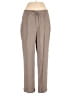 Simply Vera Vera Wang 100% Polyester Solid Tan Casual Pants Size L - photo 1