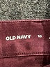 Old Navy Solid Burgundy Active Pants Size 10 - photo 7