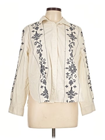 Ann Taylor LOFT Long Sleeve T-Shirt (view 1)