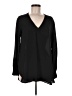 Olivaceous 100% Polyester Black Long Sleeve Blouse Size M - photo 1