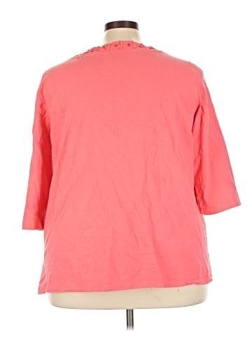 Liz & Me 3/4 Sleeve Top (view 2)