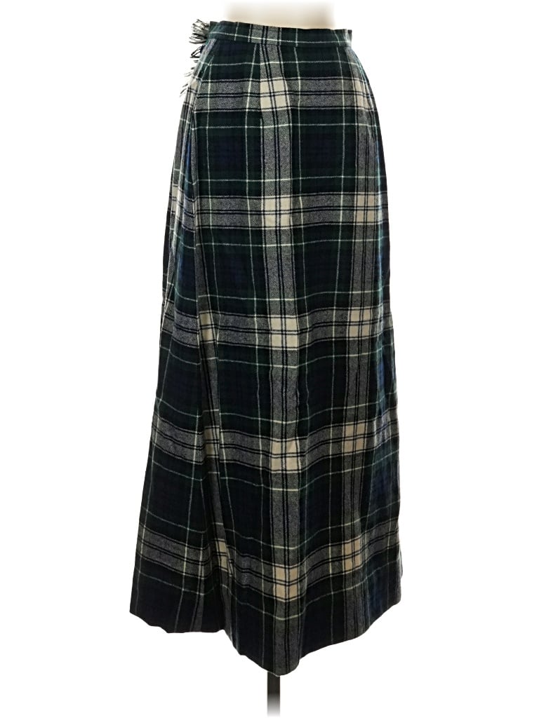 Pre-owned Pendleton Wool Skirt In Green