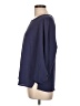 DKNY 100% Polyester Blue 3/4 Sleeve Top Size L - photo 5