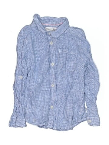 Zara Baby Long Sleeve Button-Down Shirt (view 1)