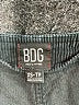 BDG 100% Cotton Black Overalls Size XS - photo 4