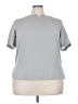 Maggie Barnes 100% Polyester Gray Short Sleeve Blouse Size 18 - photo 1