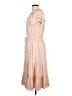 Ann Taylor 100% Polyester Tan Casual Dress Size 10 - photo 5