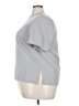 Maggie Barnes 100% Polyester Gray Short Sleeve Blouse Size 18 - photo 5
