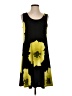 Jostar Graphic Yellow Casual Dress Size S - photo 1