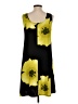 Jostar Graphic Yellow Casual Dress Size S - photo 2