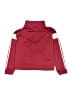 Adidas 100% Polyester Red Zip Up Hoodie Size 8 - photo 2