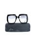 Gucci Gray Black Square Sunglasses One size - photo 2