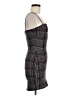 Bear Dance Plaid Gray Cocktail Dress Size M - photo 4