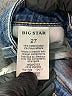 Big Star Stars Blue Jeans Size 27 waist - photo 8