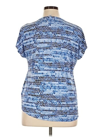 Dana Buchman Short Sleeve Henley (view 2)