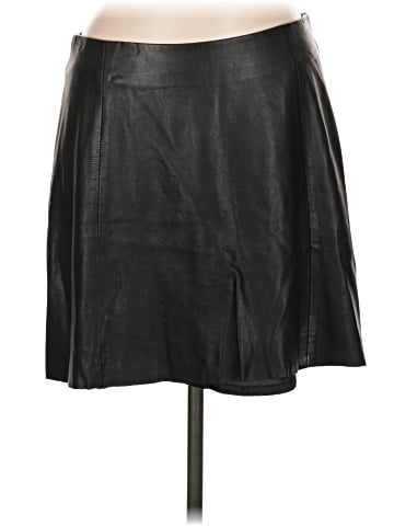 Veda Leather Skirt (view 1)