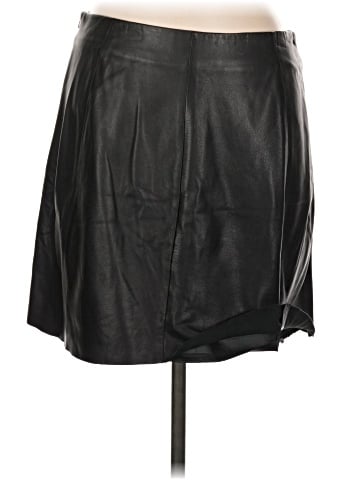 Veda Leather Skirt (view 2)