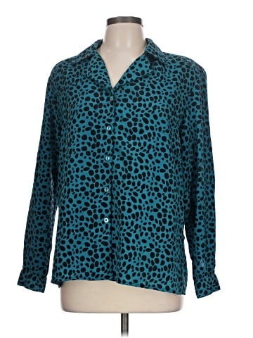 Draper's & Damon's Long Sleeve Blouse (view 1)