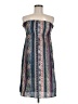 Glam 100% Polyester Paisley Blue Casual Dress Size M - photo 1