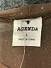 Agenda Metallic Brown Short Sleeve Top Size L - photo 7