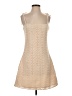 H&M 100% Polyester Tan Cocktail Dress Size S - photo 1