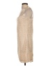 H&M 100% Polyester Tan Cocktail Dress Size S - photo 5