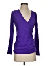 Ann Taylor Solid Purple Long Sleeve Top Size S (petite) - photo 1