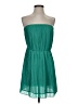 DMBM 100% Polyester Solid Teal Green Cocktail Dress Size S - photo 1