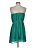 DMBM 100% Polyester Solid Teal Green Cocktail Dress Size S - photo 2